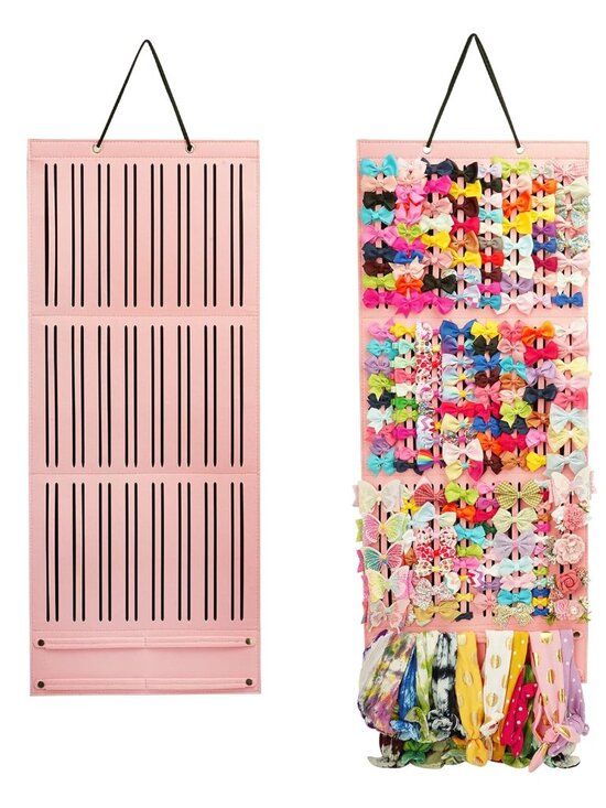 Other - Baby Girl Hair Bows Holder, Hair Clips Storage Hanger For Ribbons